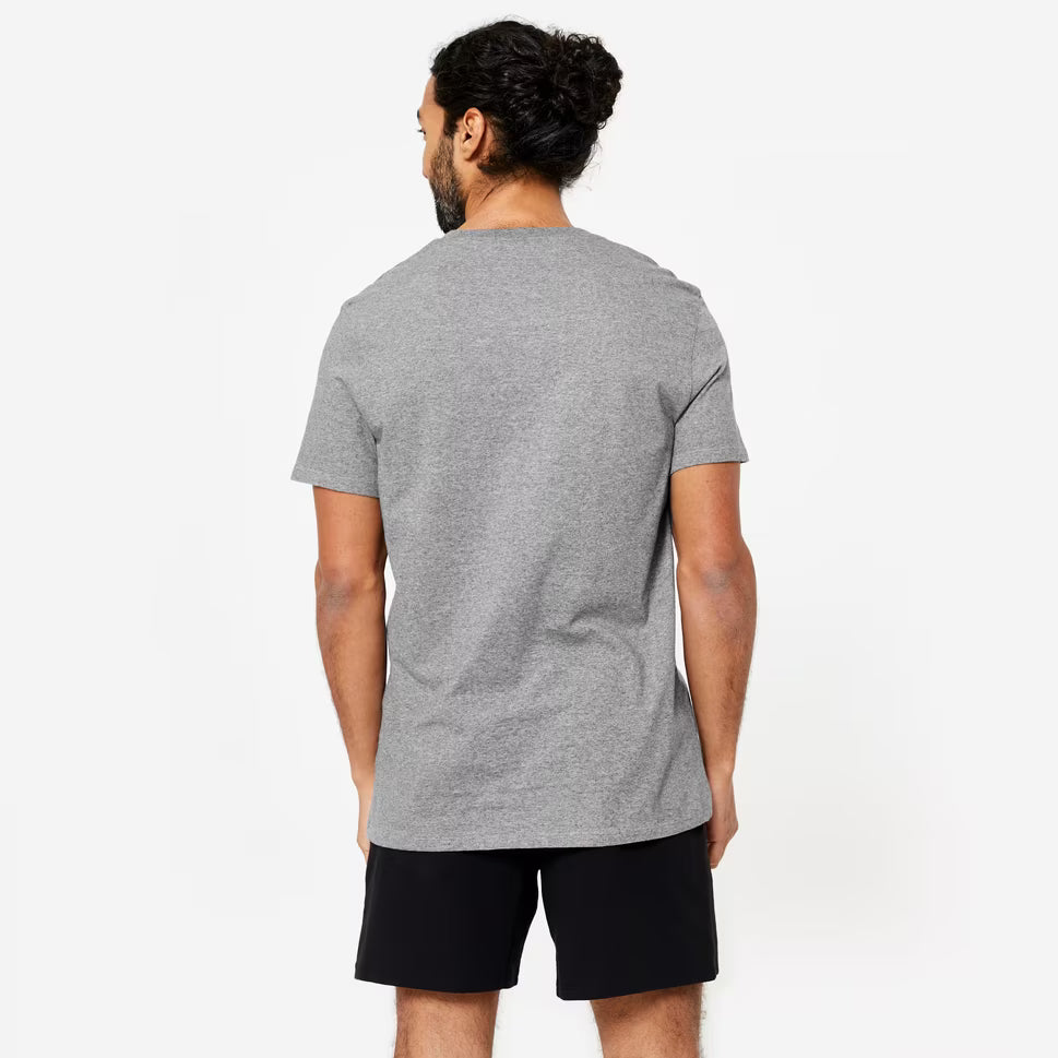 Gymbastic Plain T-Shirts (Grey)