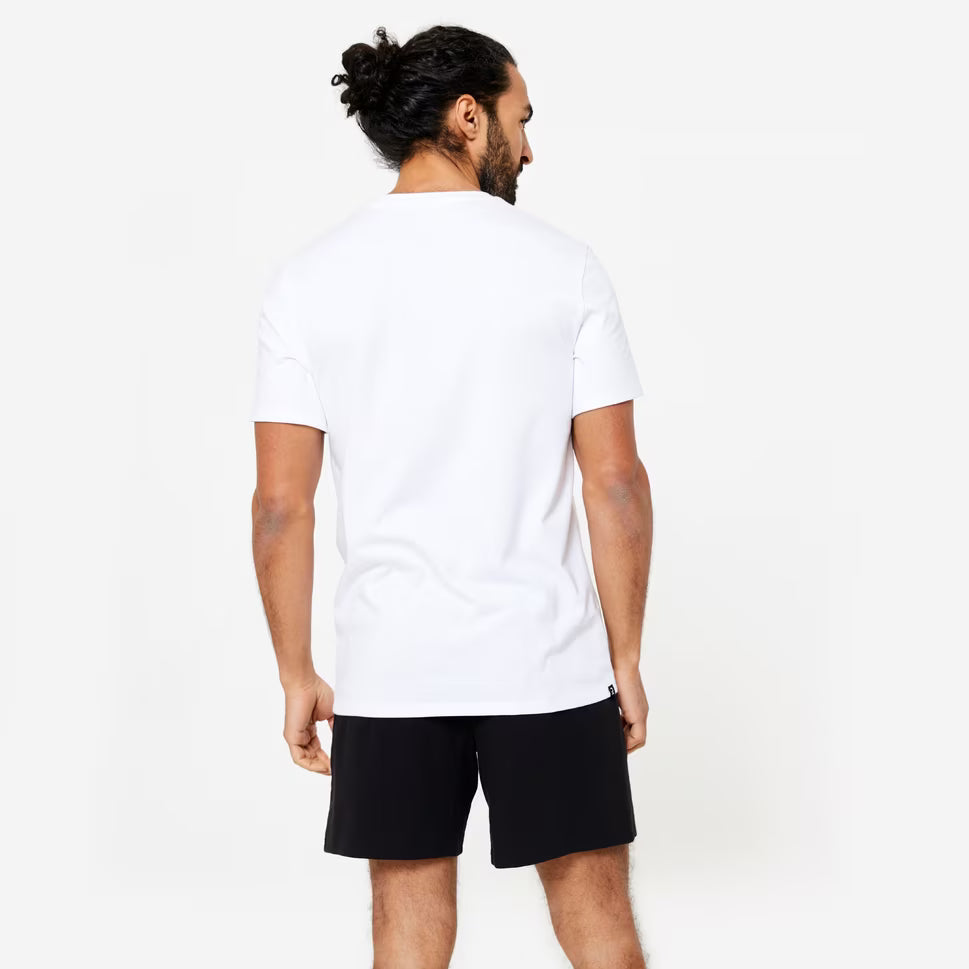 Gymbastic Plain T-Shirts (White)