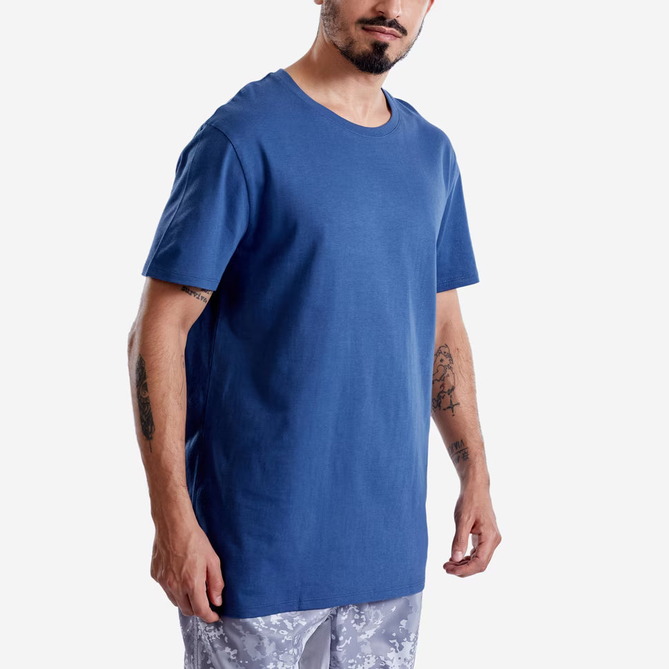 Gymbastic Plain T-Shirts (Blue)