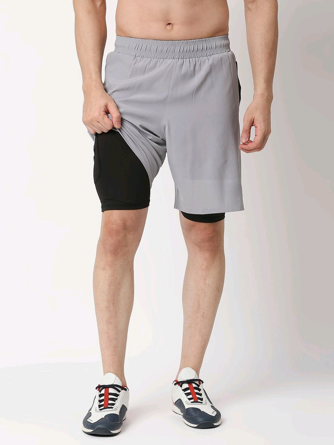 GYMBASTIC SHORTS DUEL LAYER