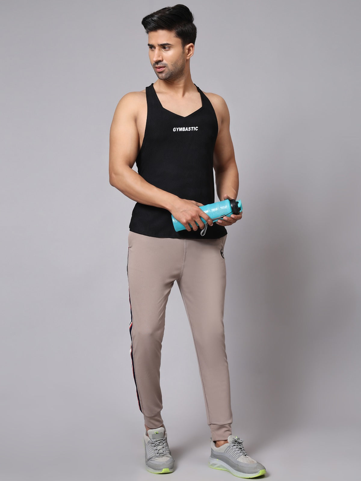 Gymbastic Y-shape gym vest (black)