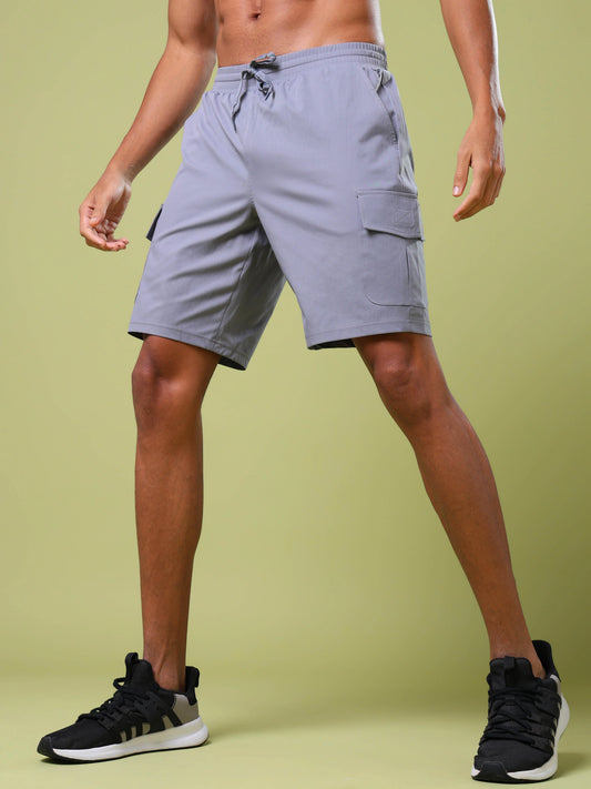 Gymbastic men's Shorts (Coral Blue)