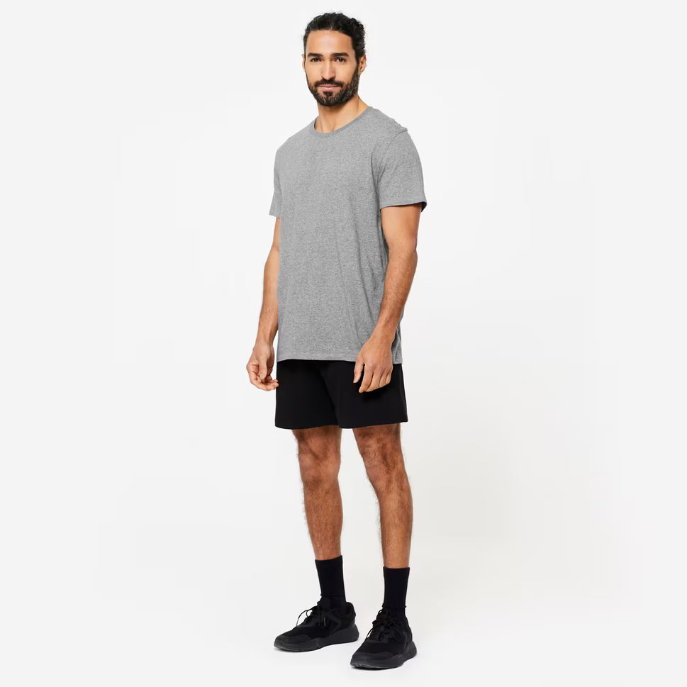Gymbastic Plain T-Shirts (Grey)