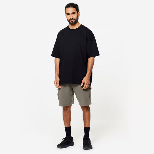 Gymbastic Plain T-Shirts (Black)