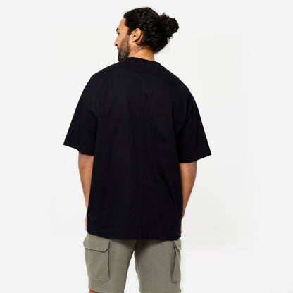 Gymbastic Plain T-Shirts (Black)