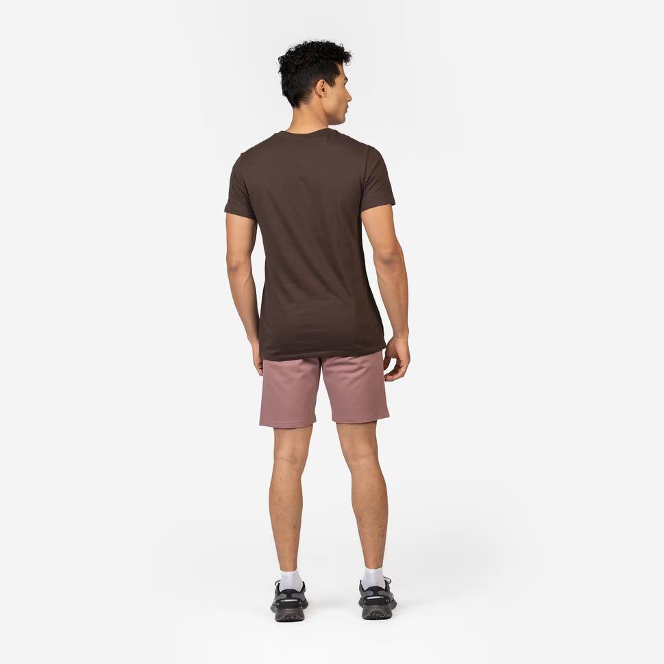 Gymbastic Plain T-Shirts (Brown)
