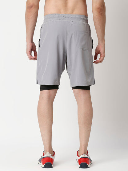 GYMBASTIC SHORTS DUEL LAYER